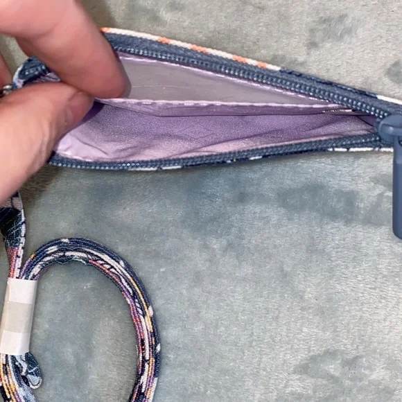 Vera Bradley Lighten Up Zip ID & Lanyard - Picture 7 of 10